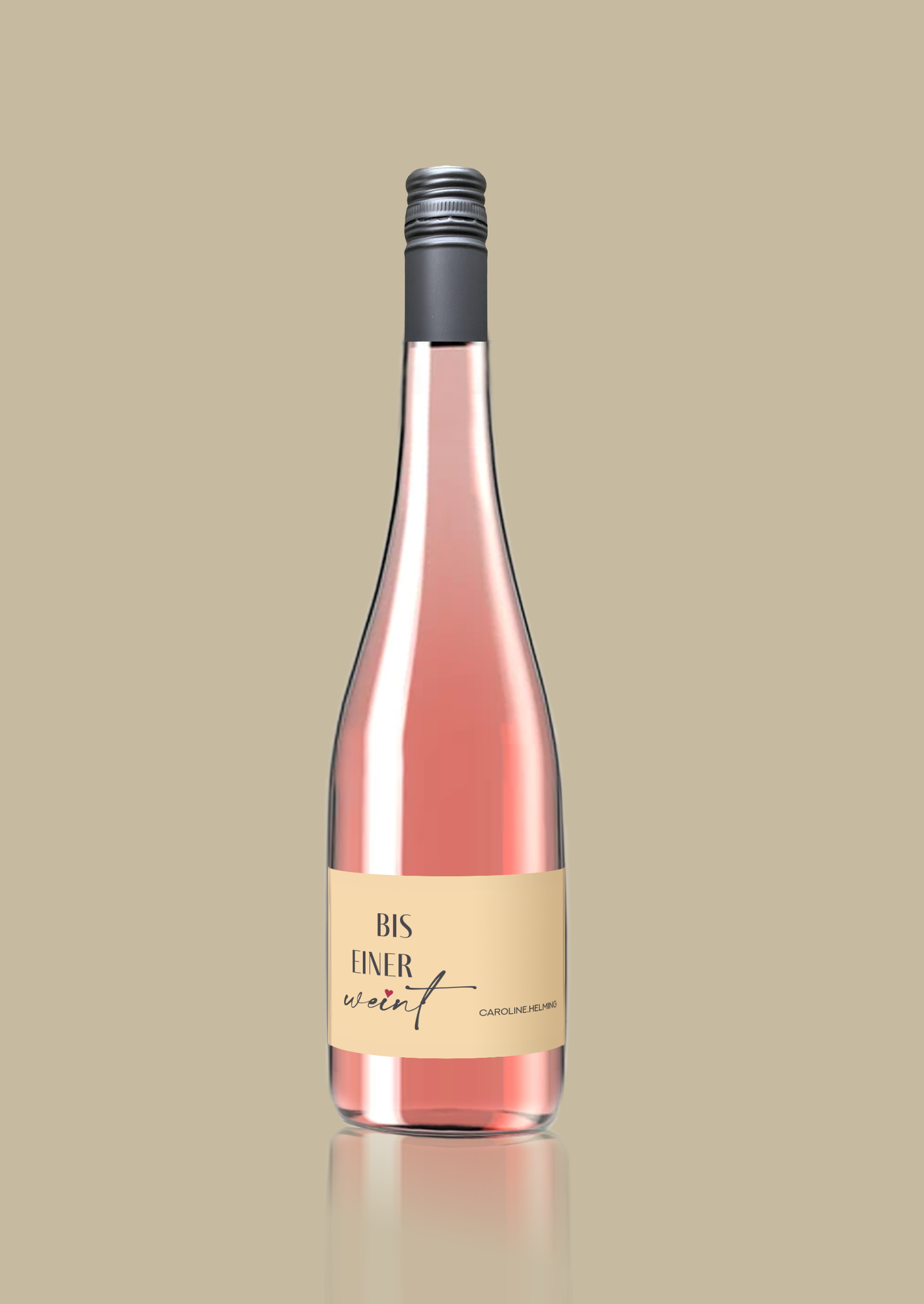 Caroline Helming | Bis einer weint | Muskat-Trollinger Rosé ** QbA | Ab 6 Flaschen versandkostenfrei