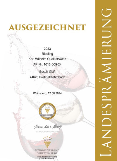Riesling ** QbA Karl Wilhelm