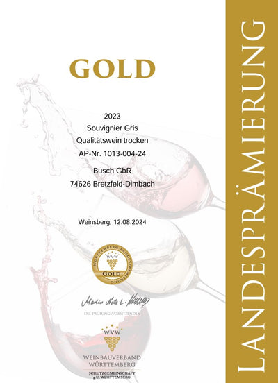 Souvignier Gris *** QbA trocken